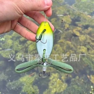 �羳����Premium Topwater Frog Imitation���ܼ��D