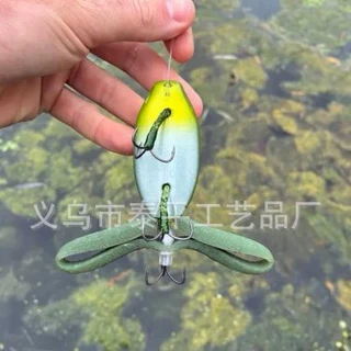跨境爆款Premium Topwater Frog Imitation青蛙假饵
