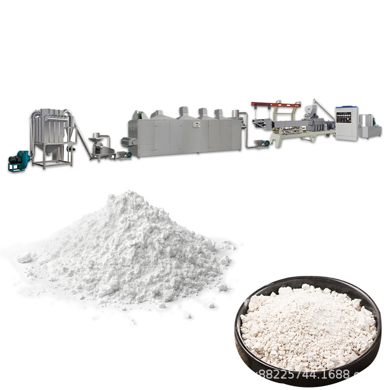 膨化高筋玉米粉的产品特点速溶玉米高筋粉设备