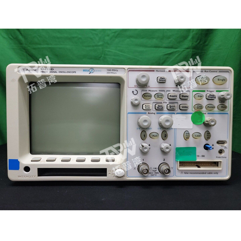 Agilent 安捷伦 2+16组合通道 100MHz 54622D 混合信号示波器