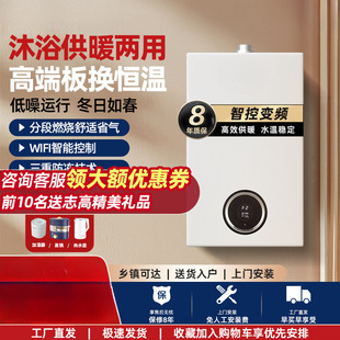 Gas wall-mounted boiler household energy-saving heating boiler bath floor heating radiator dual-purpose natural gas heating