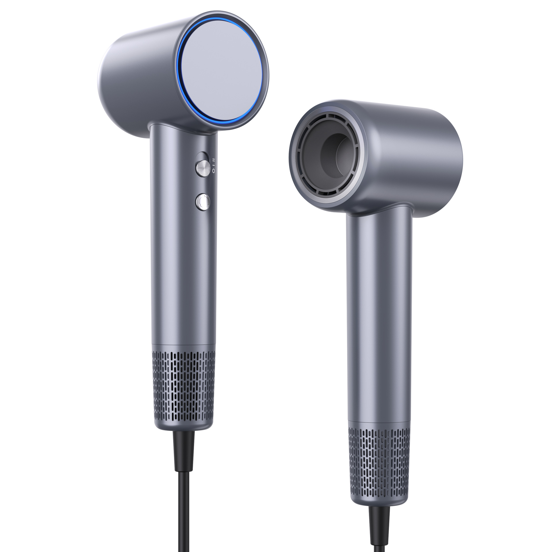 629-1 고속 헤어드라이어-유럽 규정-실버 그레이(국내 테스트 가능)