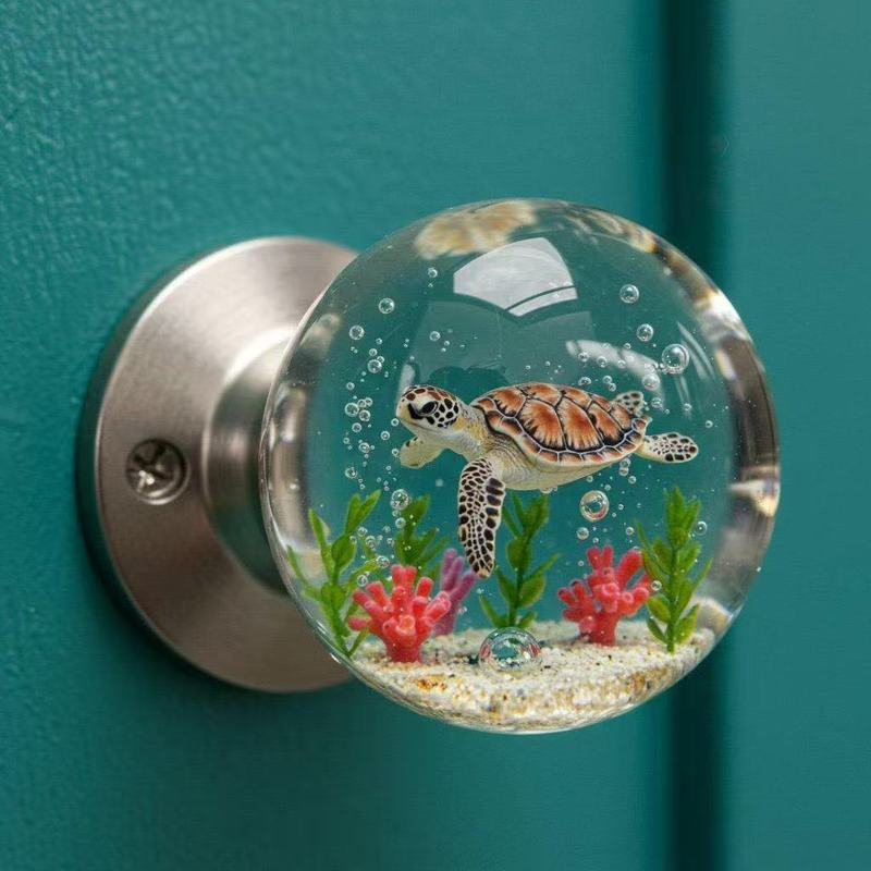 跨境新品Unique decorative door handle 独特的门把手装饰几何|undefined