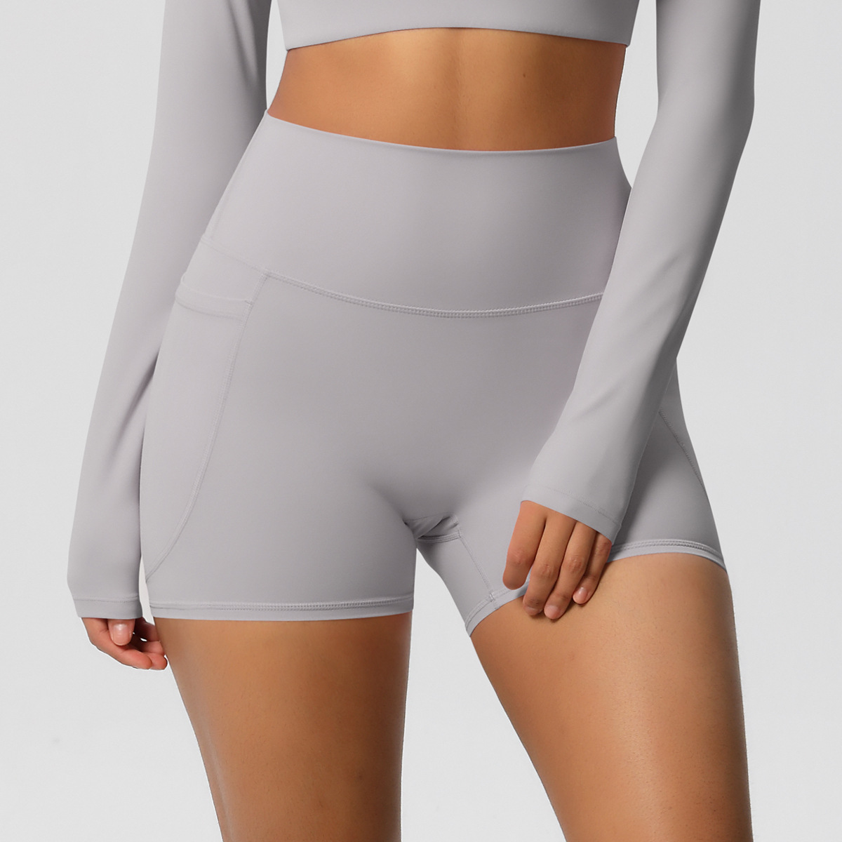Classic Style Sport Style Solid Color Nylon Spandex Active Bottoms Leggings Sweatpants display picture 83