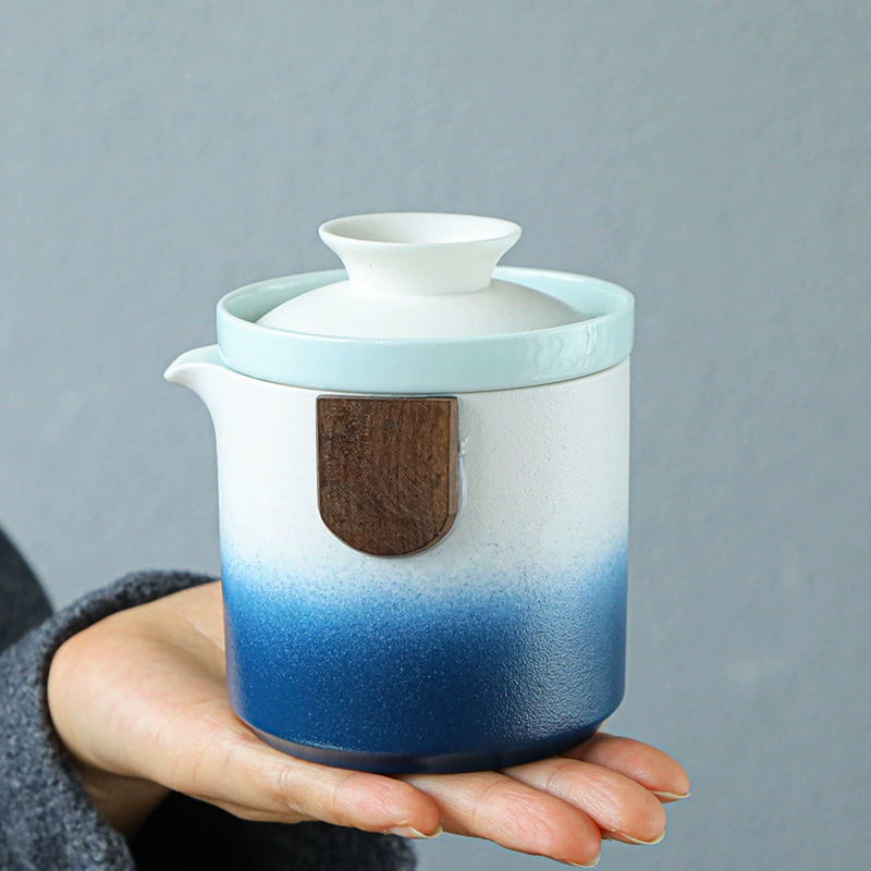 Handheld travel bag, tea set, travel ceramic tea cup