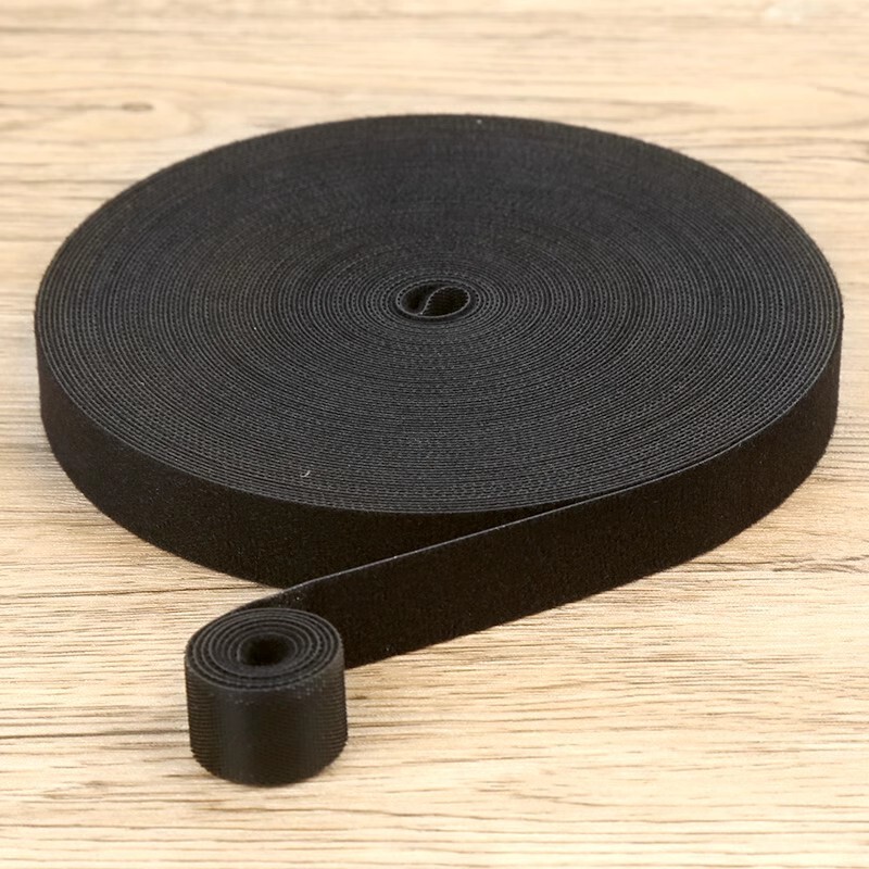 20 m Back-to-Back Velcro Cable Tie Self-Adhesive Cable Tie with Female Buckle Self-Adhesive Cable Tie with Data Cable Wire Finishing Tape