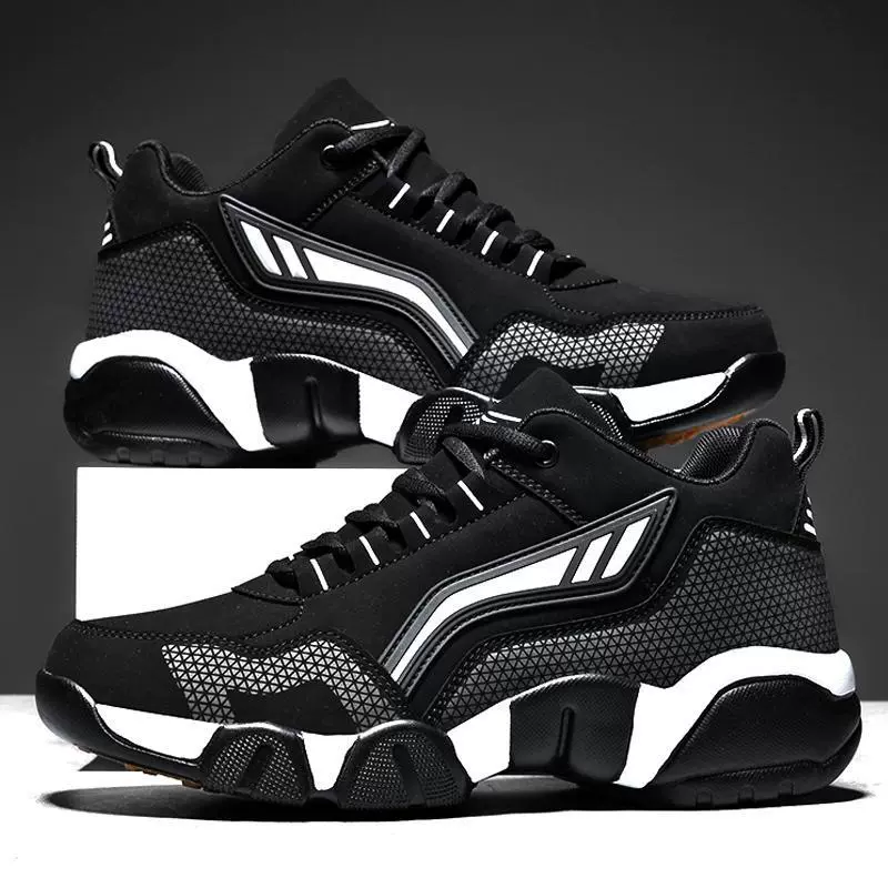 2025 осенняя и зимняя спортивная мужская обувь мужская мода легкая повседневная обувь мужская кожаная лапша