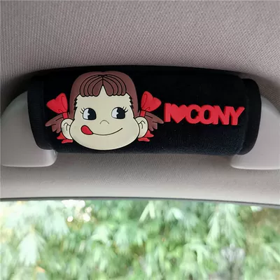 Sürətlər qutusu və əl tormozu başlıqları – Cute Cartoon Car Handle Car - black-velvet-a-greedy-girl-handle
