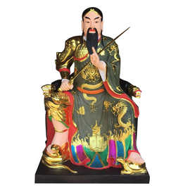 玄天大帝图片 真武大帝神像 玻璃钢佛像摆件玄武大帝塑像厂家