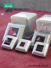 爆！铁艺配件楼梯镀锌护栏装饰盖底盖脚盖冲压配件方管立柱遮丑盖