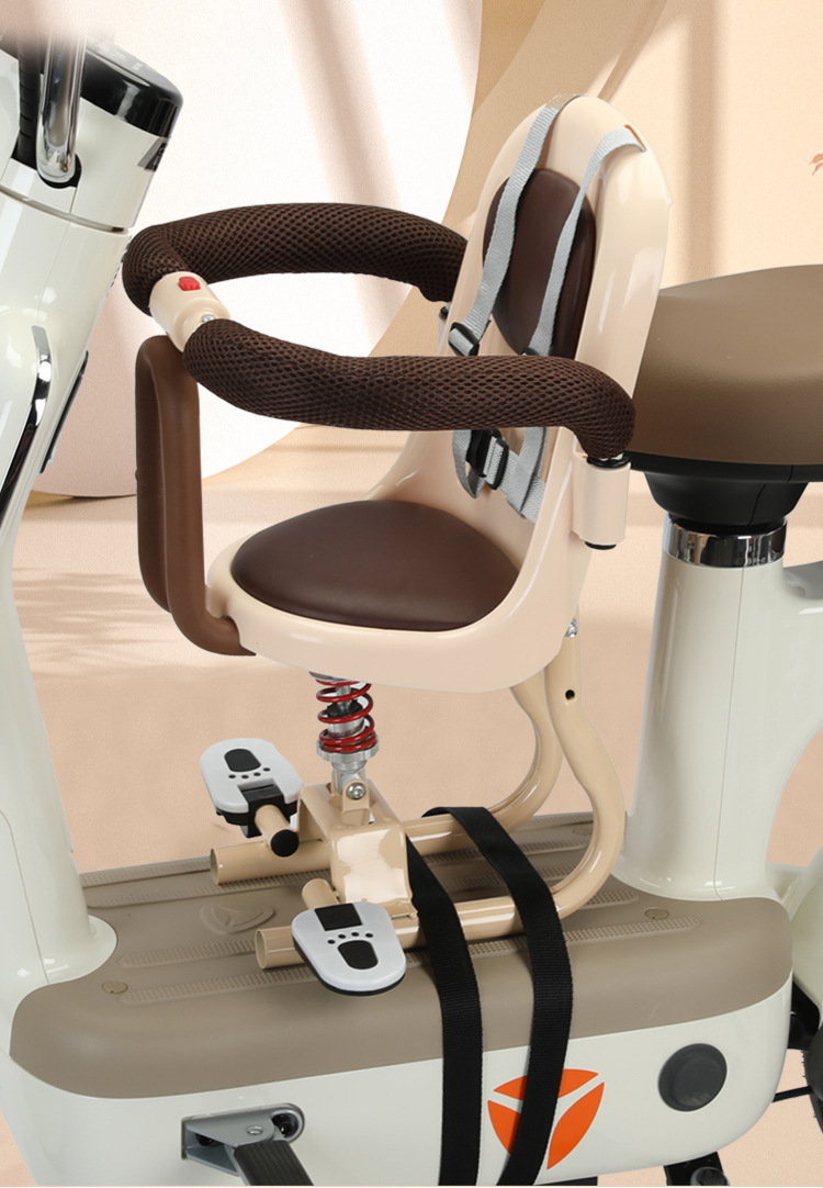 Children's electric car seat yadiaima Bell calf scooter battery car Children Baby Front Seat chair