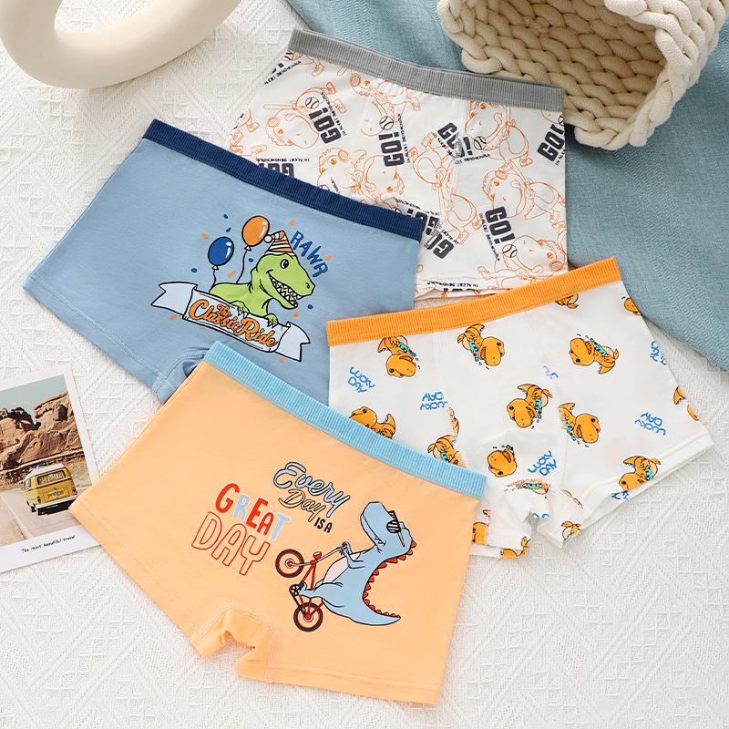 Desarrollo de malla de dibujos animados suave transpirable panty elástico para niños calzoncillos casuales cómodos para niños