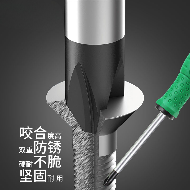 Old A destornillador industrial cruzada un tornillo lote destornillador pequeño conjunto de destornillador super duro con magnetismo