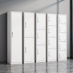 Bathroom Office Locker Single Door Locker Iron Cabinet Gym Staff Cabinet Steel Simple Locker with Lock