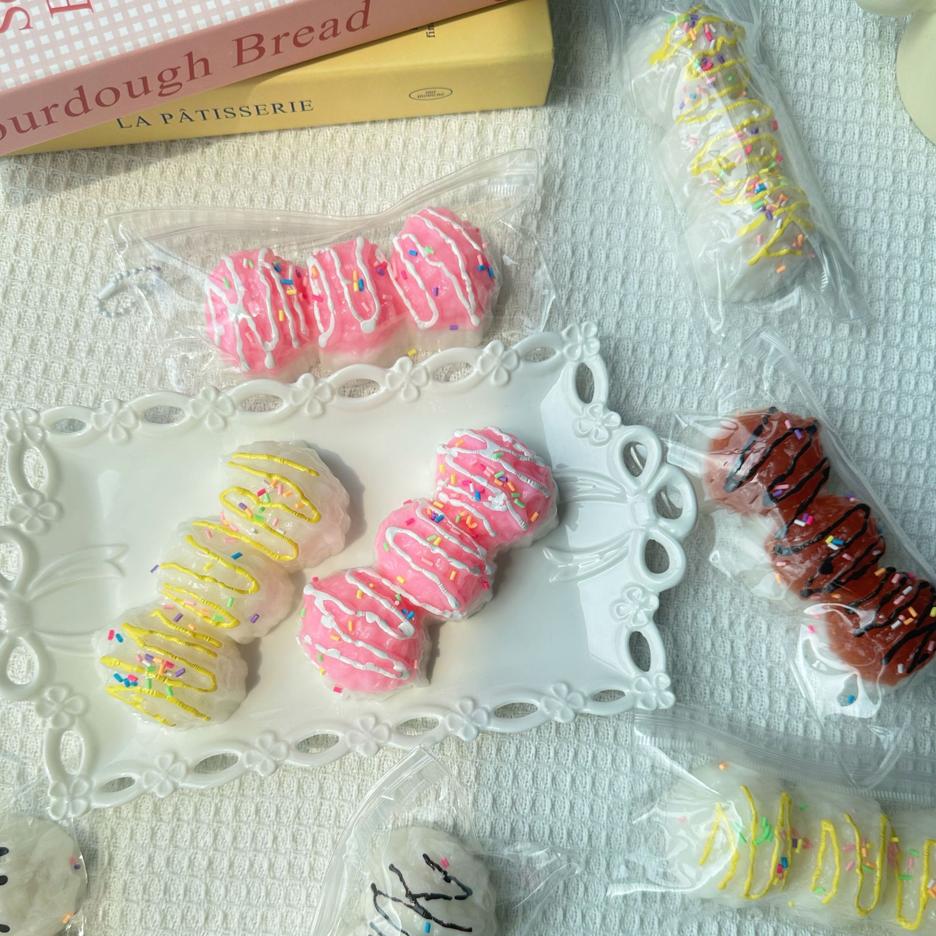 Lodo de la sensación de sufra crema pellizco pellizco Le juguete descompresor chica alta cara rebote lento sensación de agua artefacto descompresor