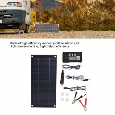 2026 new pattern Cross border On behalf of 600W Solar Monocrystalline 100A controller
