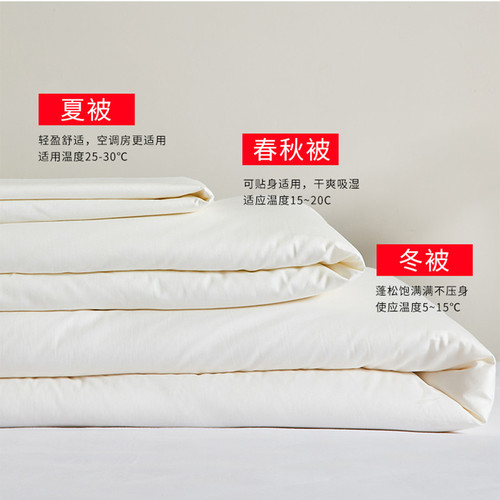 High-end Class A cotton 55% Li Guanqi soy fiber quilt 100S long-staple cotton thickened winter quilt spring and autumn quilt core