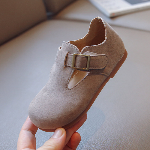 Children's Leather Shoes  Spring New Girl's Princess Shoes Pig Skin Little Perfume Style Fashion Single Shoes Children's Cross-border