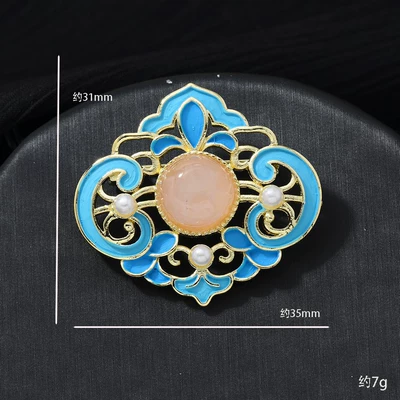 Accessory Brooch, Yaxa sancaqları - h2025027-14