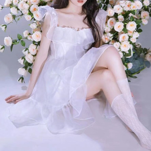 �¿����b�ɚ���Ů�B��ȹ��ɫɭϵ����ȹ����ˇ�g�����շ�
