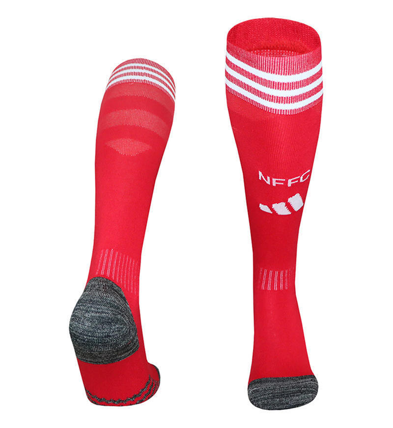 26 club tailandés Copa del Mundo calcetines de fútbol para hombres toallas profesionales sobre la rodilla antideslizante calcetines gruesas para adultos y niños