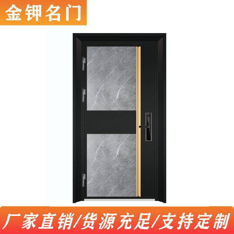 New Korean Stainless Steel Color Plate Door, Villa Door Entry Door, Golden Potassium Famous Door Manufacturer, Community Single Door New Korean Stainless Steel Color Plate Door, Villa Door Entry Door, Golden Potassium Famous Door Manufacturer, Community Single Door