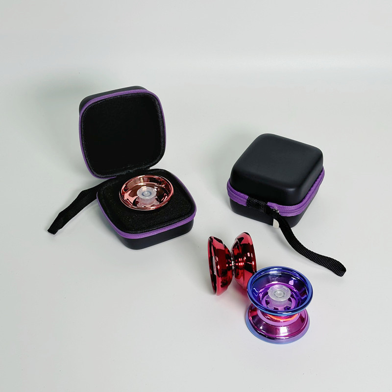 Bolsa de almacenamiento de bolas de yoyo multifuncional de 1-12 orificios Bolsa de bolas de amortiguación de vibraciones de punto Caja de almacenamiento de EVA Caja de colección portátil