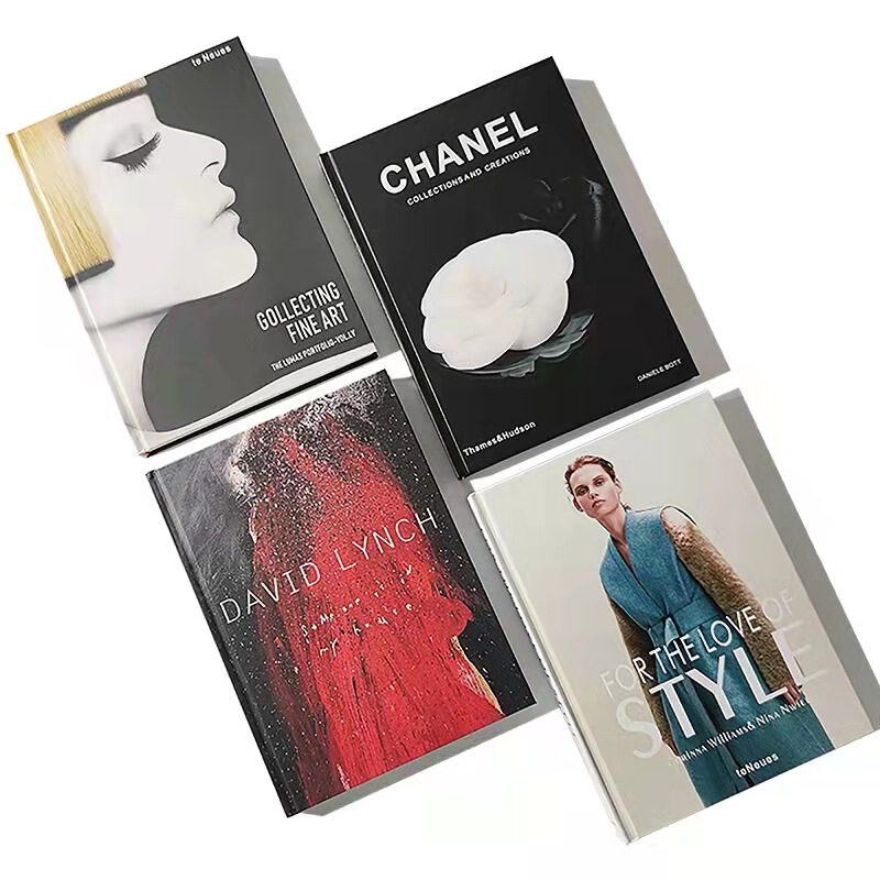 Modern Art Flip-up Real Book Sales Office Model Room Decorative Book Nordic Photography Shot Prop Book Model