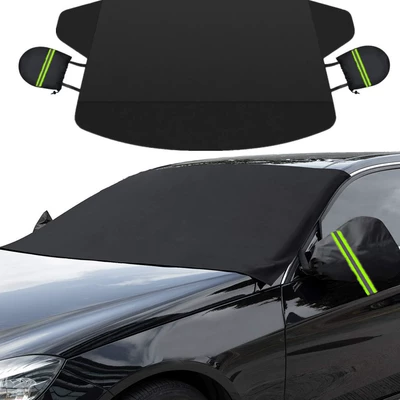 Car snow shield snow cover for front windshield
