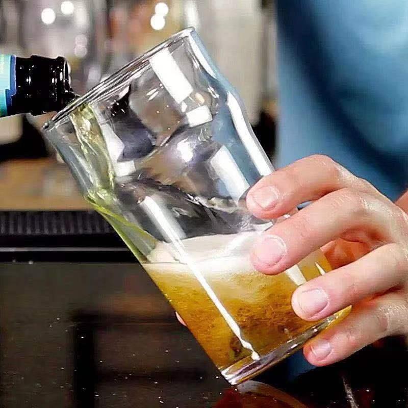 Libby Glass Beer Cup Bar Copa de pintas IPA británica Copa de cerveza artesanal Taberna casera Copa de cerveza de trigo