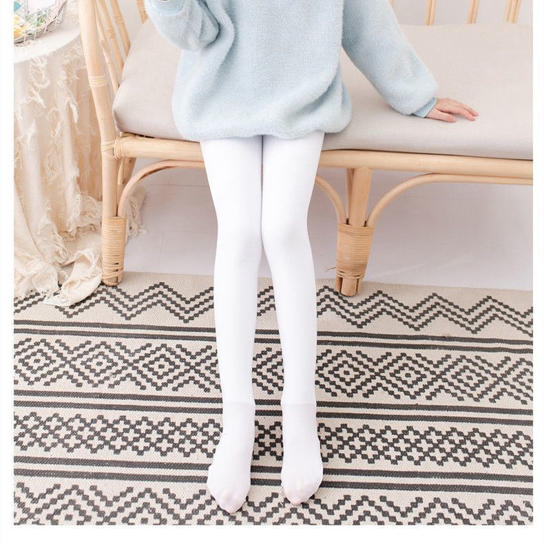Autumn and winter plus velvet padded dance socks children pantyhose 2200D warm integrated velvet girls dance integrated pantyhose