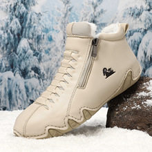 跨境亚马逊爆款手工缝线女鞋牛筋软底妈妈鞋秋冬平底单鞋休闲鞋子