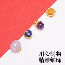 14K����ɫ�ŷ��ǶС�����������K�U�վ����䴮������