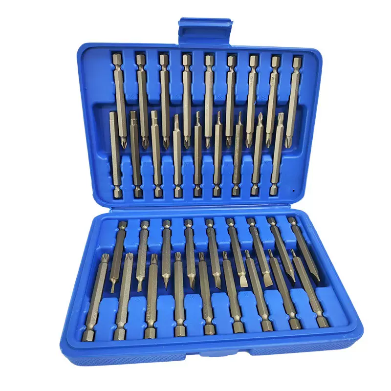 跨境强磁36PC加长批头一体强力延长杆维修十字一字螺丝刀电钻动用