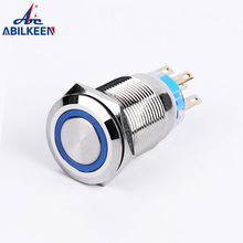 ���N����19mmƽ�^���ٰ��o�_�P��LED�h�Ο� IP65��ˮ���i��λ�_�P