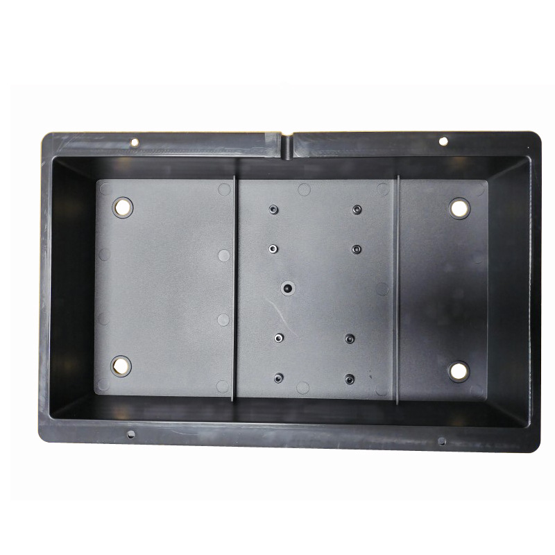 Arcade rocker bottom box shell frame nesting DIY assembly game rocker accessories ABS plastic steel bottom shell with suction cup