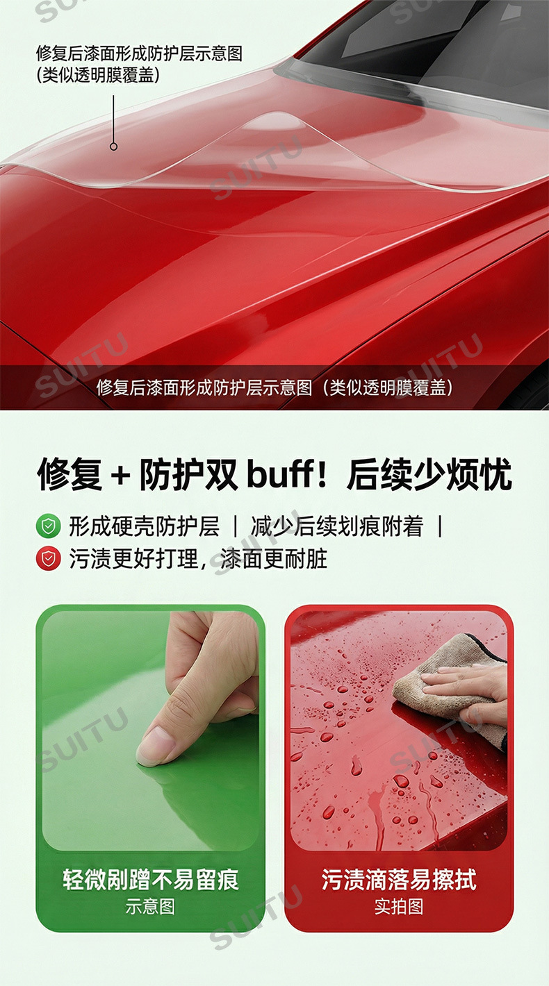 Car Scratch Wax Repair Wax Car Beauty Care Car Scratch Removal Wax Scratch Removal Magic Tool