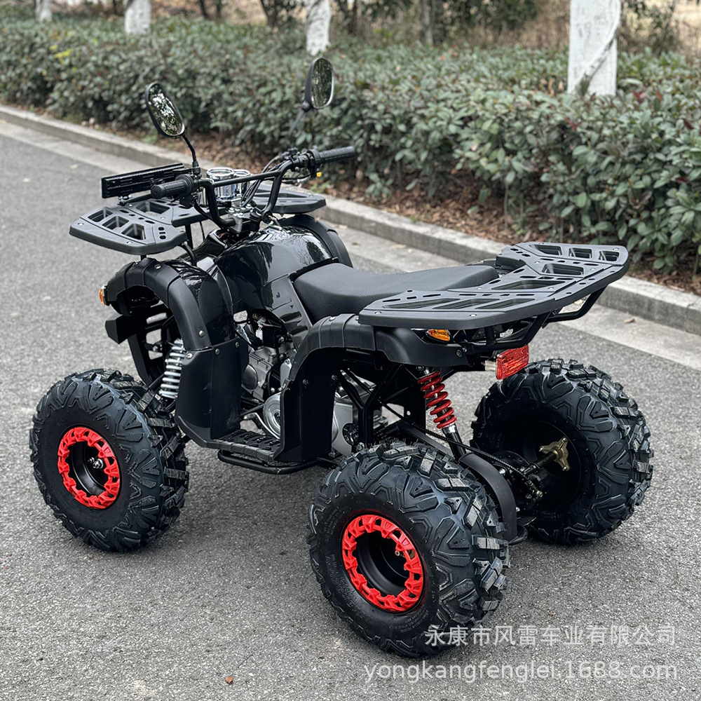 Cuatrimoto ATV Todoterreno de Hierro y Plástico con Inicio Eléctrico y Transmisión Automática