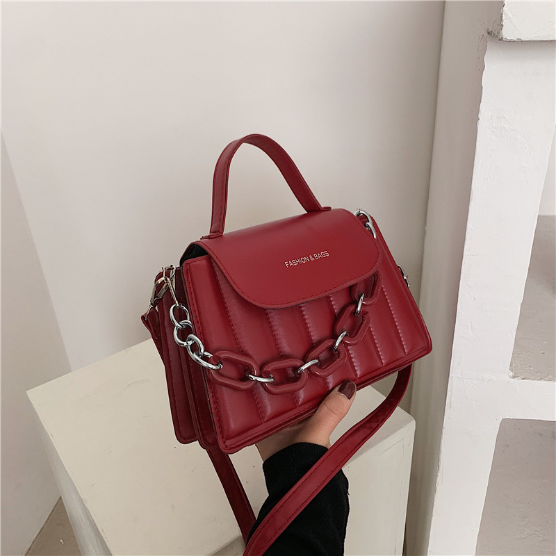 Shangxin2021 bolso de textura mujer primavera moda bolso de hombro estilo coreano bordado de aire extranjero bolso portátil