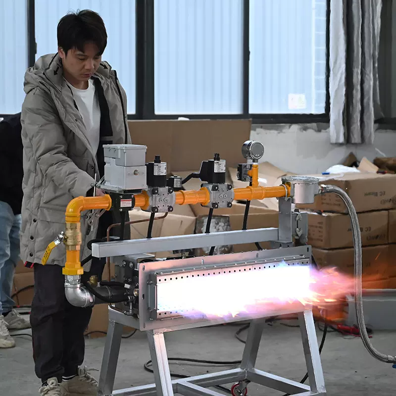 线型燃烧机10-100万大卡燃气燃烧机 烤箱烘干炉线型燃烧器
