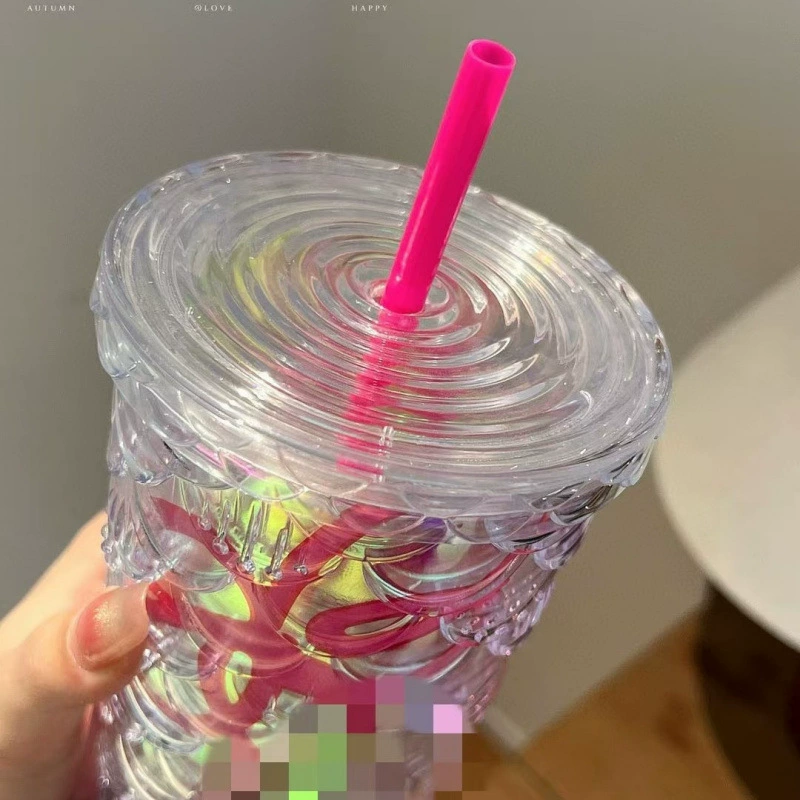 (Cross-border trading), summer plastic straw, capacious tea cup
