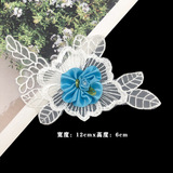 Объемная вышивка, бисер, алмазная вышивка, кружевные цветы, кружевная одежда, свадебные нашивки, нашивки, аксессуары ручной работы.