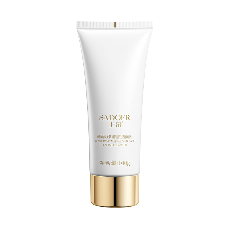 Shangduo Yeast Rejuvenating Skin Foundation Cleanser, espuma densa, limpieza profunda, limpiador facial para mejorar la piel al por mayor.