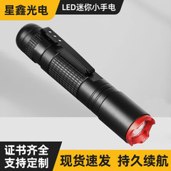 LEDミニミニ懐中電灯の三段の位置はフラッシュ式の便利なペンを持っています。