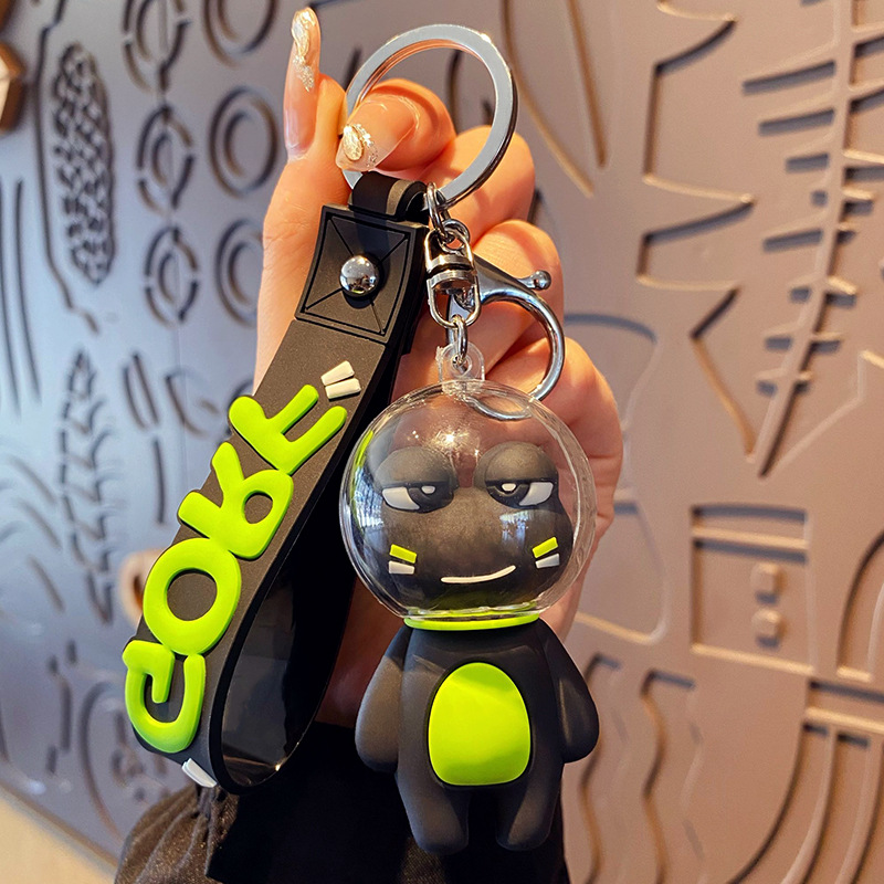 Клей космическая лягушка-чёрный