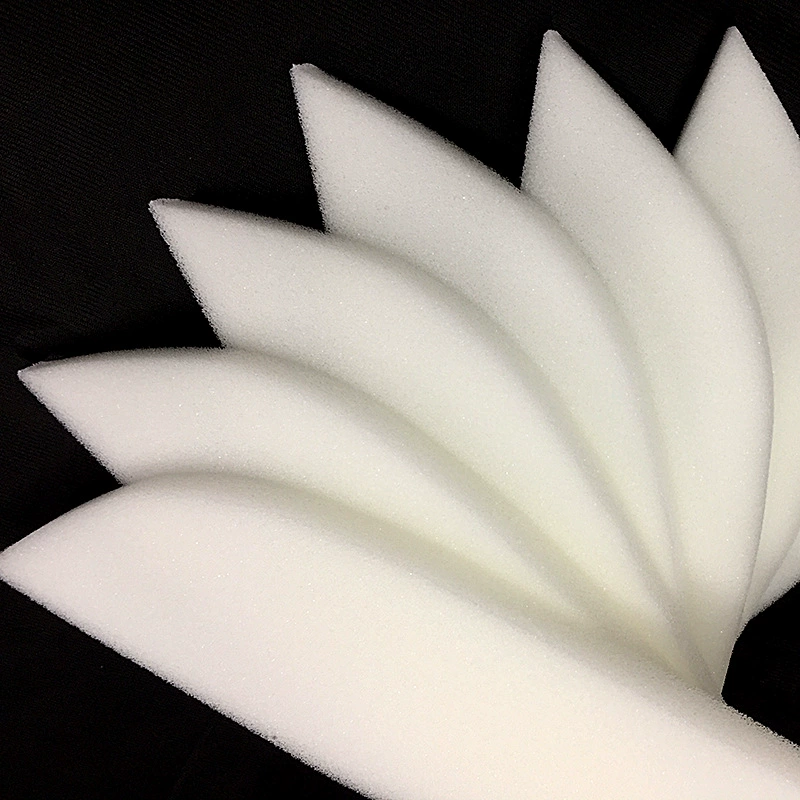 Белый профиль губка подкладка внутренняя подкладка фруктовая упаковка прокладка губка лист 5mm1CM полиуретановый pu губка мягкая