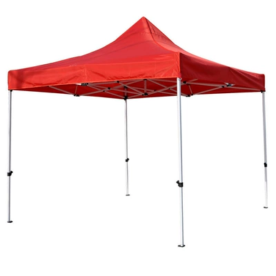 Semi-automatic 3*3 outdoor advertising tent awning canopy folding telescopic stall large umbrella custom exhibition tent (Çadırlar) - red-33
