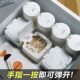 Japanese-style Desktop Small Storage Box Press Drawer Storage Box Cotton Swab Dental Floss Cosmetic Cotton Sundries Sorting Box