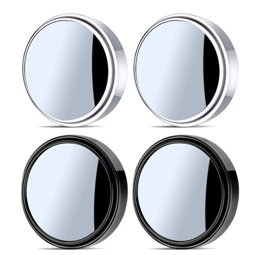 Car rearview mirror small round mirror 360-degree blind spot reversing assist ultra-clear glass large field of view reversing mirror blind spot mirror