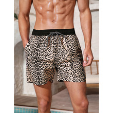 X 25149 3D Print Double Layer Quick Dry Beach Shorts 3D ӡ��